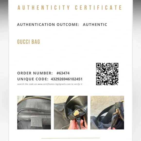 🔥Gucci Rare and unique Crossbody Messenger black Bag XL full leather unisex - Picture 7 of 17